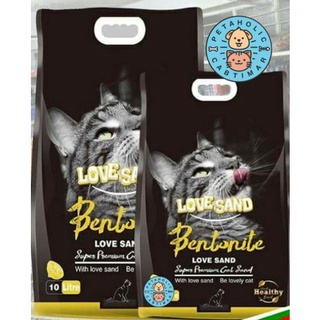 ▪⊕◑Love Sand Cat Litter 10L Lemon or lavender
