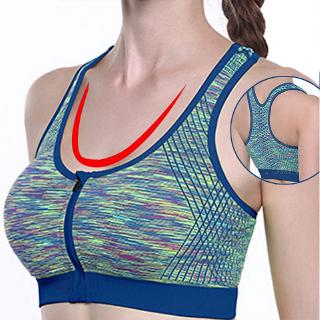 [Easilylife] M-XXL women's sports bra plus size no rim sports thickening wireless gym fitness sports yoga vest