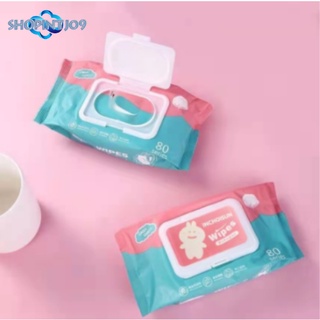 New BABY WIPES 80pcs per pack (Non-Alcohol-wet wipes)