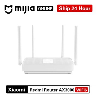 Xiaomi Redmi Router AX3000 AX6 WiFi 6 6-Core 512M Memory Mesh Home IoT 4 Signal Amplifier 2.4G 5Ghz Auto Customized Dual-Band OFDMA