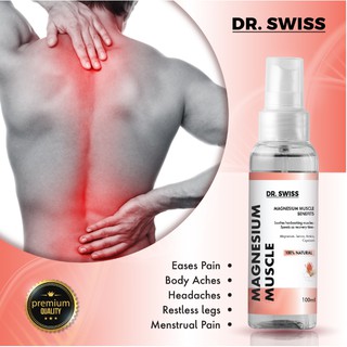 Dr. Swiss Magnesium Oil Spray [MUSCLE] Magnesium Oil, Sleep, Essential Oil, Magnesium, Body Spray