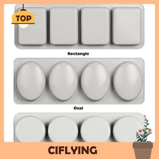 Professional 4-grids Silicone Soap Mold DIY Handmade Craft 3D Soap Mould for Soap Making