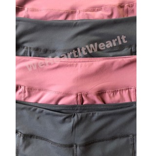 Lululemon Shorts with side mesh yoga active wear workout clothes (9)