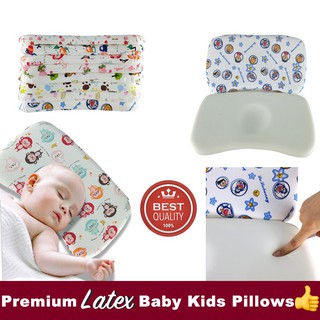 【Big Sale】PREMIUM NEW DESIGN Baby Kids Toddler Latex Soft Memory Pillow Pillows