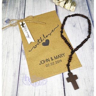 Mini Wooden Rosary Souvenir/Giveaway