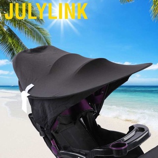 babiesbaby cover﹊❂Julylink Baby Stroller Awning Black Infant Pram Canopy Ultraviolet‑Proof Sun Cove