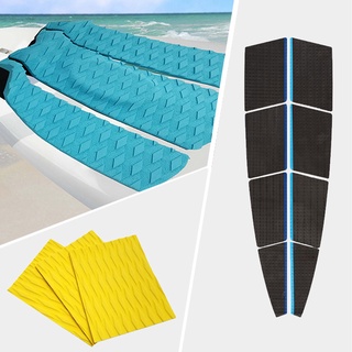 5PCS Surfboard Kiteboard Shortboard Surfing Traction Pad Deck Grip Tail Pad Surfing Anti-slip Deck B