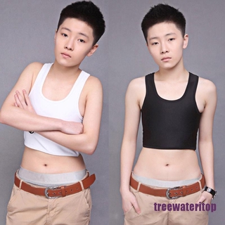 (itop_hot)Short Chest Breast Vest Breathable Buckle Binder Trans Lesbian Tomboy Cosplay
