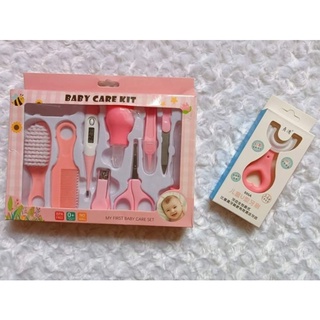 Baby Care Set with U Shaped Toothbrush