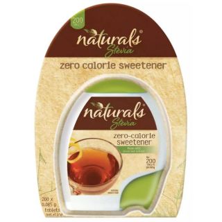 Stevia Naturals 200 tablets No Calorie Keto Low Carb LC Diabetic-Friendly Sugar Substitute Ketogenic
