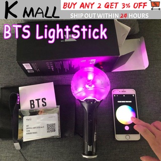 Kpop BTS Bluetooth Official Lightstick Ver.3 Army Bomb Special Edition MAP OF THE SOUL