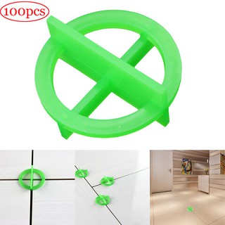 100pcs Cross Tile Leveling Recyclable Plastic Tile Leveling System Base Spacer