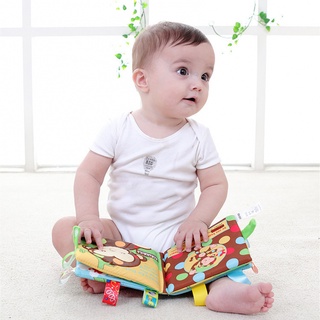 【YLW】0-12 Months Baby Cloth Book Intelligence Development Soft Learning Cognize Reading Books Early Educational Toys Readings (5)