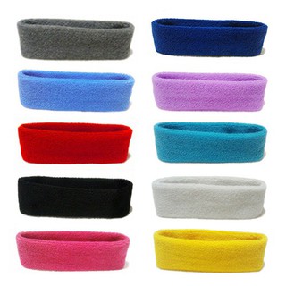 Unisex Sports Yoga Fitness Stretch Sweat Sweatband Hair Band Headband Headwear (5)
