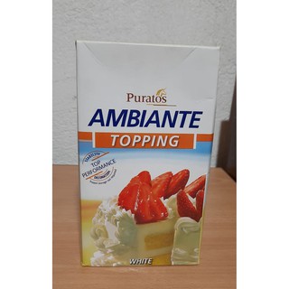 Ambiante Topping Whipping Cream - PURATOS Sale!!