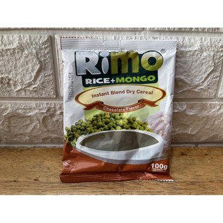Rimo (Rice+Mongo) Instant Blend Dry Cereal Chocolate Flavor 100g