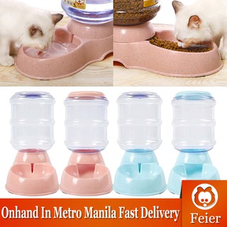 【3.8L 】 Pet Cat Automatic Feeders Large Capacity Cat Water Fountain Plastic Dog Water Bottle (1)