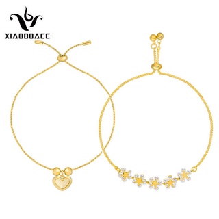 XiaboACC Korean Fashion Adjustable Gold Plated Bracelet