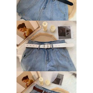 fashion Korean Fashion Women belts Leather Metal Buckle Waist belt (3)