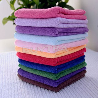 10X Microfibre Cleaning Cloth Towel Car Valeting Polishing (1)