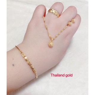 Thailand Gold 4in1 Jewelry Set