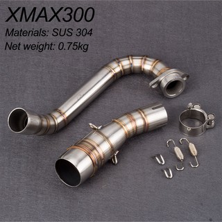 Motorcycle link pipe For X MAX 300 XMAX250 exhaust XMAX 300