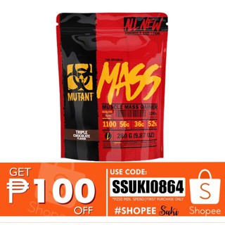 Mutant Mass Gainer 280g - Mutant's #1 Selling Gainer (Cash on Delivery NATIONWIDE) (2)