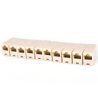 Ethernet Lan Cable Joiner Coupler Connector Network RJ45 Cable