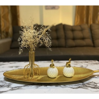 Ziyang Gold Wooden Fruit Tray/candle holder/table / Home /living room Decorations and for giveaways2