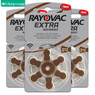 【Ready Stock】Baby Safe ❏❂┅Hearing Aid Batteries 60 Pcs/1 Box Rayovac Extra Extra-A312/312/Pr41 Zinc