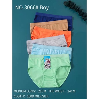COD☑️12Pieces Cotton Kid's/Boy's Underwear Briefs Plain 5-7yrs