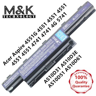 Original MK Laptop Battery for Acer 4743/4738/4739/4750/4741/AS10D41 4752 Battery