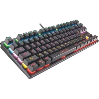 JERTECH JK510 Mechanical Wired Gaming Keyboard 87 Keys Gamer Keyboards Colorful RGB LED