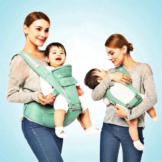 【Ready Stock】Baby Carrier ☸(breathable version) baby carrying waist stool universal front cross hold