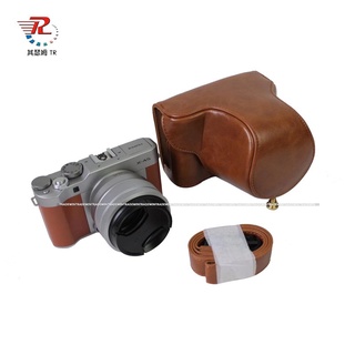 leather bag✷Pu Leather Camera Bag Case For FujiFilm XA5 X-A5 with 15-45mm