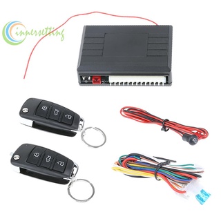 Innersetting Fashion Car Alarm Auto Remote Control Central Locking Door Kit Keyless Entry System Keyless Entry Siren