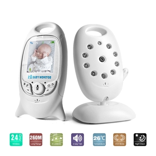 Wireless Video Baby Monitor 2.0 inch LCD Way Audio Talk Night Vision Monitoring Baby Walkie Talkie