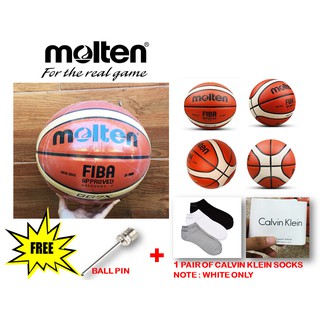 Molten-Official Basketball GG7X NOW with FREE PIN & FREEBIE!