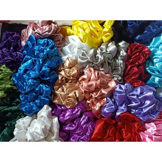 50pcs scrunchies/ponytail rebranding asstd (with free tag and packaging)