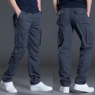 Fashion Type 6 Pocket Skinny Fit Type Cargo Pants For Men