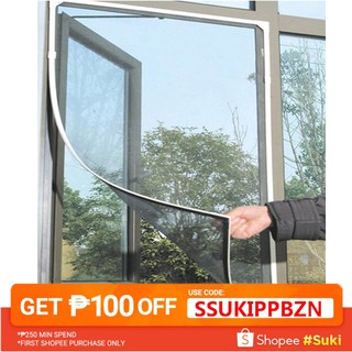 DIY Bug Mosquito Insect Door Window Net Mesh Screen Curtain (1)