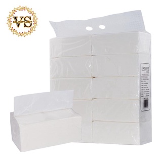 10 Packs Facial Tissue Tissue 3-Ply 300 Pulls Facial Tissue Car Tissue Face Tissue Disposable Household Toilet Paper