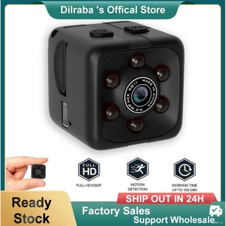 ☾【Camera & Recorder】SQ11 Mini 1080P HD Hidden Camera Cam DVR Security Video Recording Motion Detecti