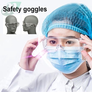 Clear Transparent Safety Goggles Eyes Shield Protective Glasses Anti Infection Splash