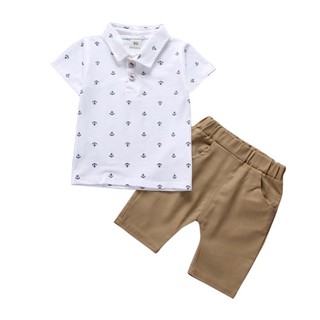 BOBORA Shirt Terno Boys Clothing Short-sleeved Lapel T-shirt (6)