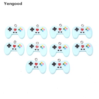 Yengood 10pcs/lot 26*20mm Enamel Mini Gamepad Charms DIY for Necklaces Pendants Earrings nice shopping