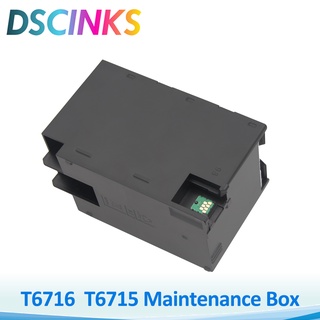 ✟☃◙T6715 T6716 maintenance box for Epson WorkForce Pro WF-C5290 WF-C5290a WF-C5790 WF-C5790a