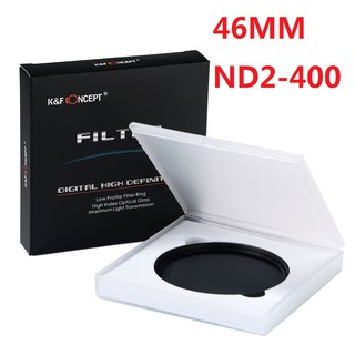 K&F CONCEPT 46mm VARIABLE FADER ND2-ND400 ND Filter