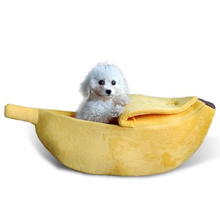 Banana Shape Pet Cat Dog Sofa Sleeping Bed House Kennel Nest (1)