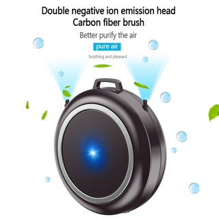 【Ready Stock】✶Wearable Personal Air Purifier Necklace USB Ioniser Fresher Cleaner Negative Ion Ozone